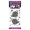 Tinsley Transfers Black Roses Goth Tattoo Costume Accessory - 3 of 4