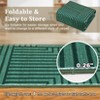 Washable Area Rug Soft Rugs for Living Room Modern Striped Non Slip Rug Geometric Checkered Foldable Print Mat - 4 of 4