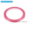 Unique Bargains Adhesive Versatile DIY Art Graphic Chart Thin Whiteboard Tape 5 Pcs - 2 of 4