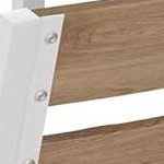 wooden cushion white tube + wood grain color