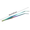Unique Bargains Aquarium Tweezers Stainless Steel Tweezers for Plants Pets Multicolored 1Pcs - 4 of 4