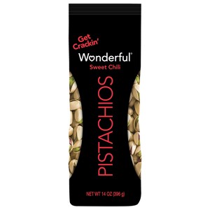 Wonderful Flavored Pistachios Sweet Chili - 14oz - 1 of 4