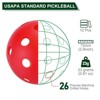 Unique Bargains Durable Precision Technology Good Balance Application Pickleball Balls 12 Pcs - 2 of 4