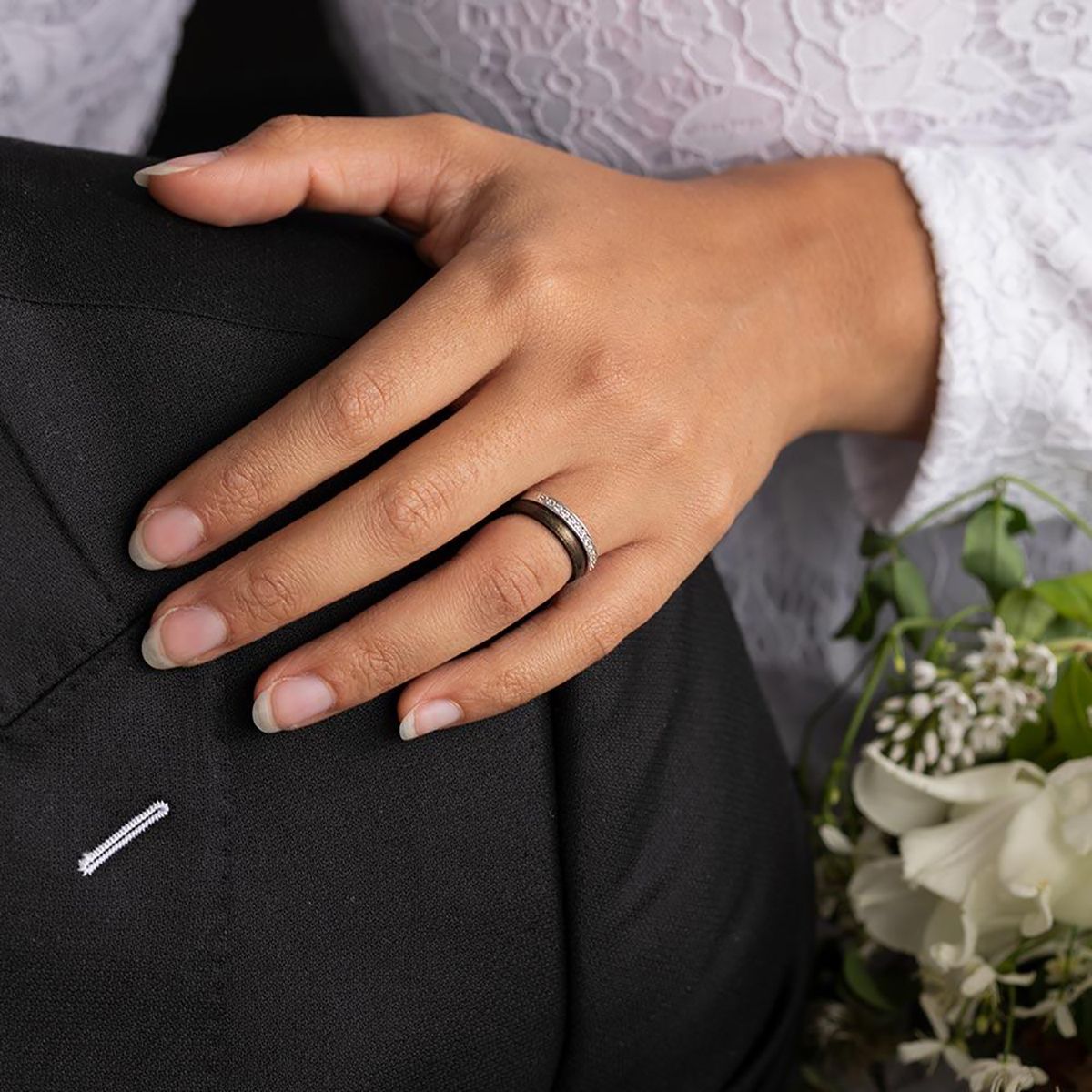 Enso Rings Halo Elements Series Silicone Ring - thumbnail 4
