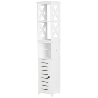 The Lakeside Collection Toilet Paper Storage Holder with Shelf