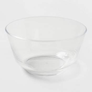 104oz Glass Serve Bowl with Wood Lid - Hearth & Hand™ with Magnolia