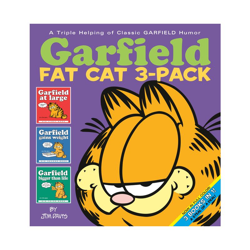 Garfield Fat Cat 3-Pack #1 - by  Jim Davis (Paperback), 1 of 2