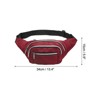 Unique Bargains Waterproof Adjustable Strap Ample Storage Fanny Pack - 2 of 4