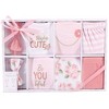 Little Treasure Baby Girl Boxed Gift Set, Stinkin Cute, 0-6 Months - 2 of 2