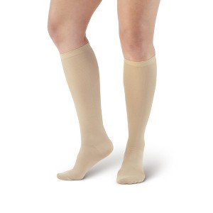 Ames Walker AW Style 115 Women's Microfiber 8-15 mmHg Compression Knee High Socks - 1 of 4