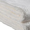 HomeRoots Ivory Cotton 36" X 72" Quick Dry Terry Cloth Bath Sheet - 3 of 3