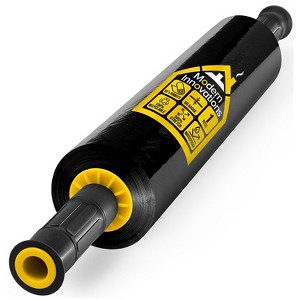Modern Innovations Black Plastic Stretch Wrap Roll with Handles-15 Inch (1 Roll-1000 Feet) - 1 of 4