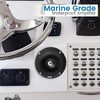 1-Inch Dome Tweeter Speaker System for Home Audio with Horn Diffuser, Compact Design, 2-Pack - 4 of 4