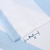 Waffle Stripe Rod Pocket Short Cafe Kitchen Curtains - 4 of 4