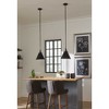 Progress Lighting Hinton 1-Light Pendant, Matte Black, Vintage Metal Shade - 2 of 4