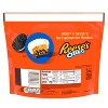 Reese's with OREO Milk Chocolate and White Crème Peanut Butter Cups Candy - 16.2oz - 4 of 4