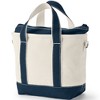 Lands' End Zip Top Canvas Tote Bag - 4 of 4