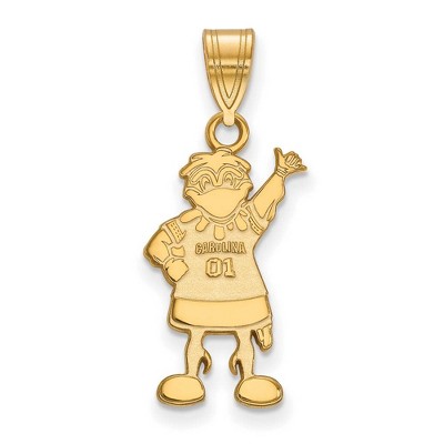 Black Bow Jewelry 10k Yellow Gold South Carolina Gamecocks NCAA Large Pendant