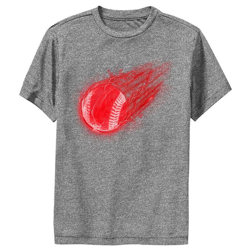 Boy's Lost Gods Red Fast Baseball Performance Tee, 1 of 5
