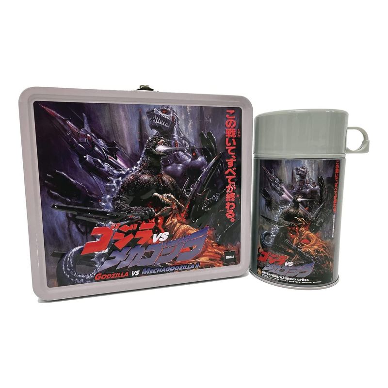 Surreal Entertainment Godzilla VS Mechagodzilla PX Lunchbox With Thermos, 1 of 2