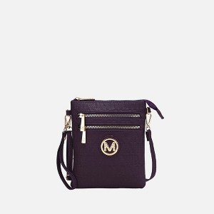 MKF Collection Andrea Milan M Signature Crossbody Bag by Mia K - 1 of 4