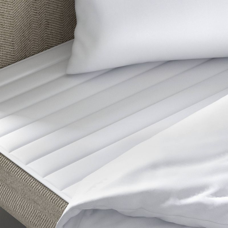 60&#34;x72&#34; Delta Ultra-Soft Microfiber Waterproof Sofa Bed Mattress Pad, 4 of 9