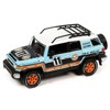 2007 Toyota FJ Cruiser #11 Light Blue "Gulf Oil" with Roofrack Limited Ed to 6000 pcs 1/64 Diecast Model Car by Johnny Lightning - 2 of 3
