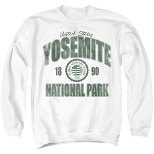 Men's Yosemite National Park Established Date Crewneck Sweatshirt - 1 of 4