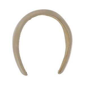 Unique Bargains Women's Classic Irregular PU Headband 6.3"x5.51" 1 Pc - 1 of 4