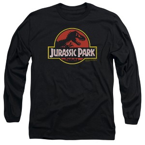 Men’s Jurassic Park Classic Logo Long Sleeve T-Shirt - 1 of 4