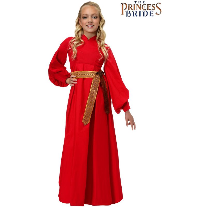 HalloweenCostumes.com Princess Bride Girl's Buttercup Peasant Dress Costume., 2 of 4