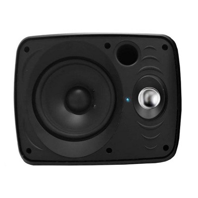 Pyle Audio 6.5 Inch Waterproof Bluetooth Indoor & Outdoor Speaker, Black (Pair)