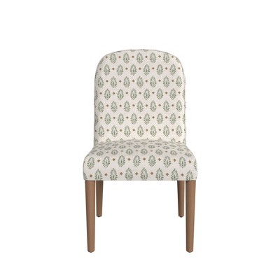 Rounded Back Upholstered Dining Chair - HomePop