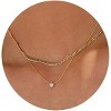 Diamond Choker Necklace for Women: Dainty 14K Gold/Sterling Silver Gold Plated CZ Jewelry, Trendy Gift - 3 of 4