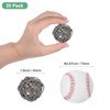 Unique Bargains Wicker Rattan Decorative DIY Crafts Balls 1.6 Inch 20 Pcs - 2 of 4