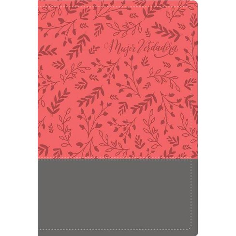 Biblia Devocional Mujer Verdadera Rvr60 Duo Tono Coral By Aviva Nuestros Corazones Nancy Demoss Wolgemuth Leather Bound Target