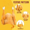 Joyfy 3 Pack Roasted Turkey Plush Hats, Costume Accessory Turkey Hats for Halloween Thanksgiving Costume Dress Up Party Supply - 3 of 4