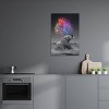 Elephant Color Explosion by Soaring Anchor Designs Unframed Wall Canvas - iCanvas - 4 of 4