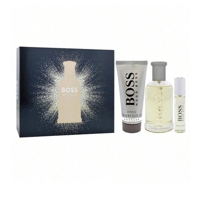 Boss Bottled # 6 3 Pc Set Men Edt Spray 3.3, Shower Gel 3.3, Spray 0.3 Oz