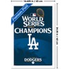 Trends International MLB Los Angeles Dodgers - 2024 World Series Team Logo Framed Wall Poster Prints - 3 of 4