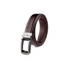 Roxoni Men's Ultra Soft Geniune Leather Ratchet Belt with Automatic Buckle - 2 of 4