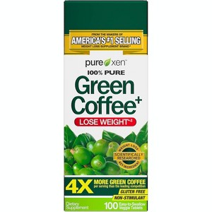 Purely Inspired - Green Coffee, Lose Weight Dietry Supplement, 100 Ct - 1 of 4
