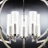 Urban Ambiance Luxury Mediterranean Chandelier,  27-7/8"H x 33-3/4"W,  Polished Nickel Finish, UHP2350 - 4 of 4