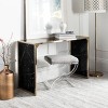Kylie Console Table - CNS6201A - Black/Brass - Safavieh - 2 of 4