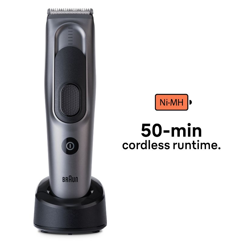 Braun&#160;Series 7 HC7390 Men&#39;s Rechargeable 17-Setting Hair&#160;Clipper + 2 Attachment Combs, 6 of 11