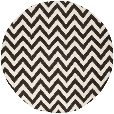 Dhurries DHU557 Hand Woven Flat Weave Indoor Rugs - Safavieh