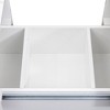 Kumasinova 39"-57" Extandable Coffee Table with Hidden Storage Compartment,Modern Living Room Center Table with PB&MDF Frame,White - 3 of 4