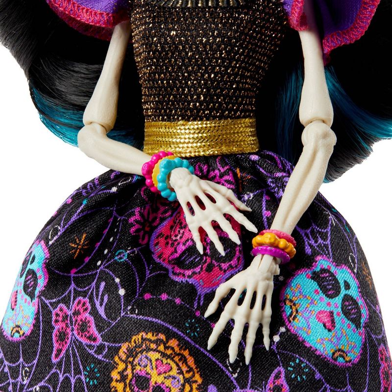 Monster High Howliday Dia De Muertos Skelita Calaveras Fashion Doll, 4 of 11