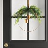 Christmas Hoop Wreath with Gold Bells - Wondershop™ - 2 of 3