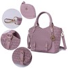 MKF Collection Talula Signature Printed Vegan Leather Women’s Satchel Bag by Mia K - 4 of 4